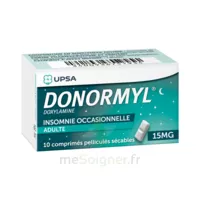 Donormyl 15 Mg Comprimés Pelliculés Sécables T/10 à MONSWILLER
