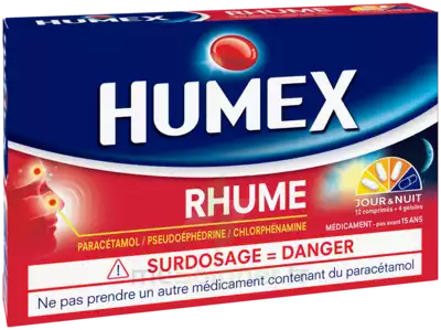 Humex Rhume Comprimés Et Gélules Plq/16 à MONSWILLER