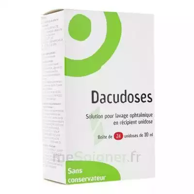 Dacudoses Solution Pour Lavement Ophtalmologique 24unid/10ml à MONSWILLER