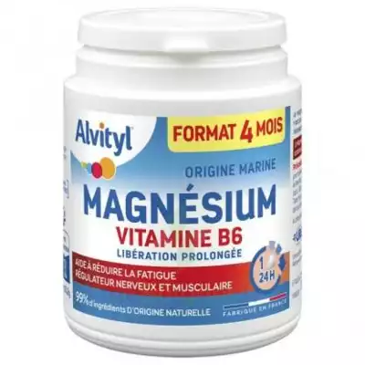 Alvityl Magnésium Vitamine B6 Libération Prolongée Comprimés Lp Pot/120 à MONSWILLER
