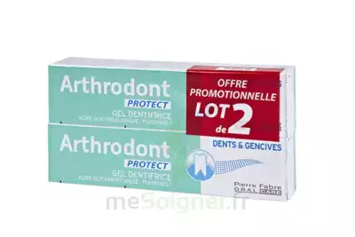 Pierre Fabre Oral Care Arthrodont Protect Dentifrice Lot De 2 X75ml à MONSWILLER